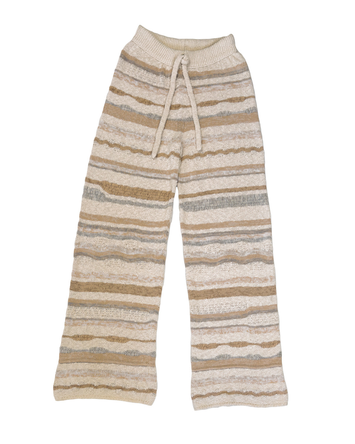 Trousers w/Irregular Stripes