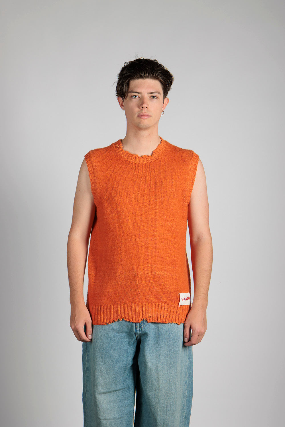 Sleeveless sweater