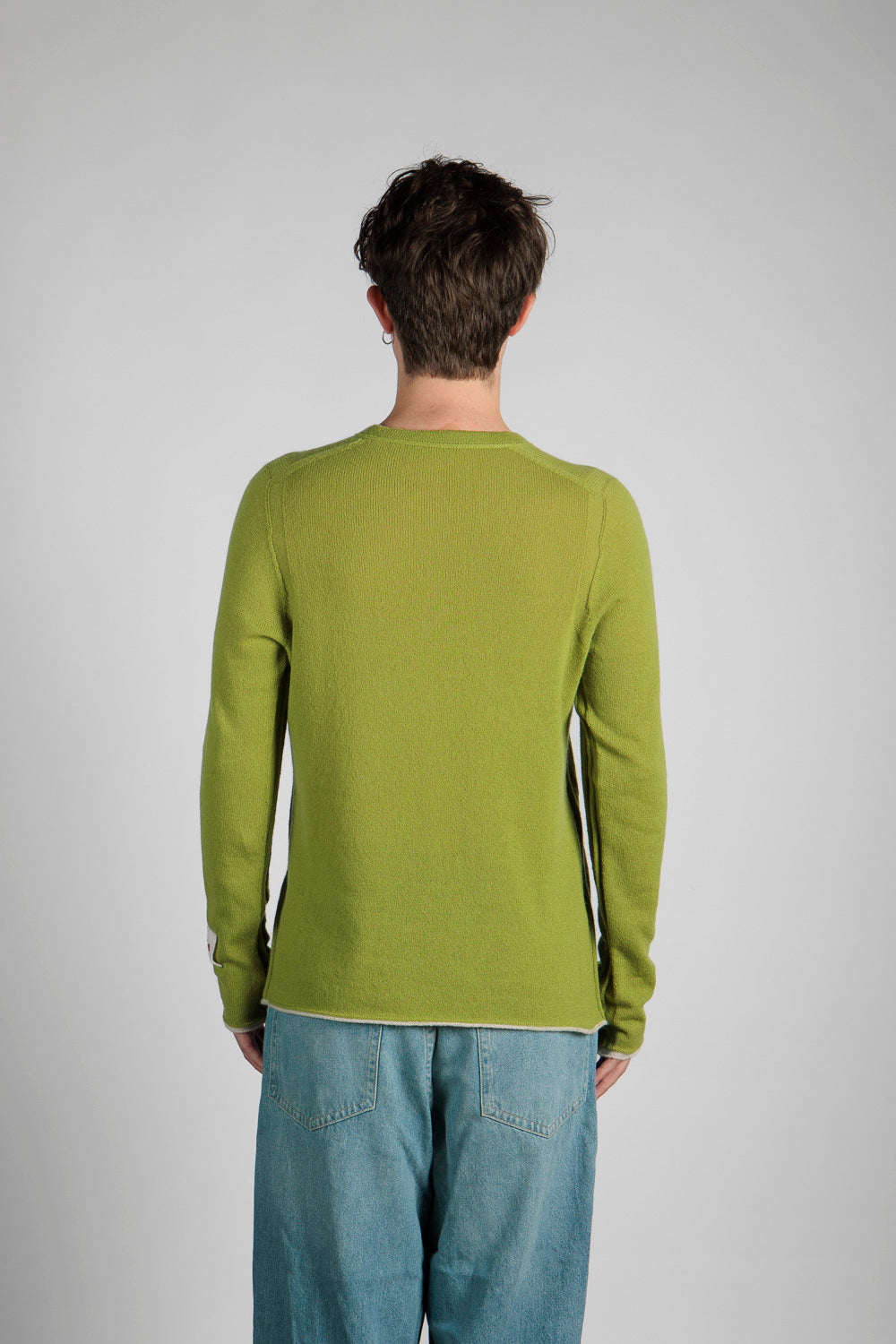 Crewneck sweater 100% cashmere