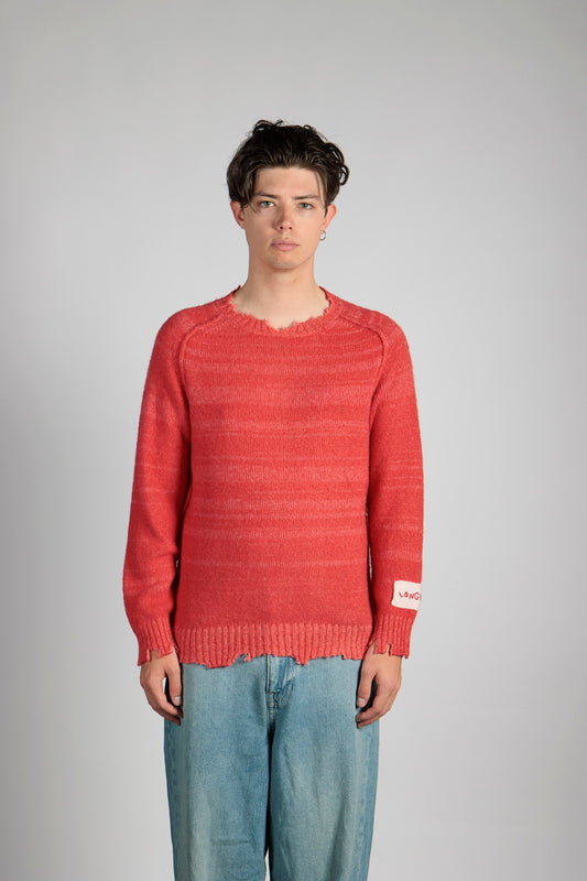 No-Gender Crewneck Sweater w/set - in slvs